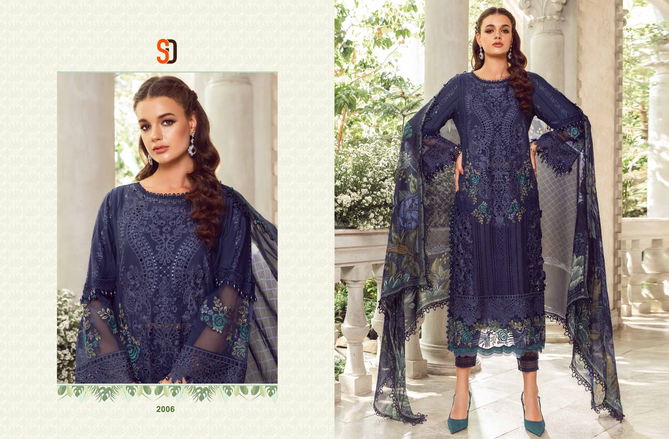 Maria B Lawn Vol 2 By Shraddha Embroidery Pure Cotton Pakistani Suits Wholesale Market In Surat